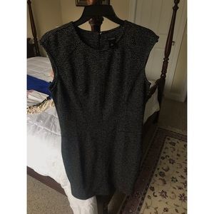 Ann Taylor Dark Grey Sleeveless Dress - size MP
